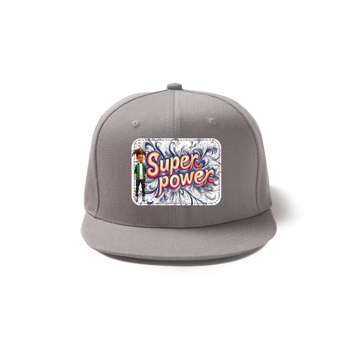 Superpower Black Baseball Cap