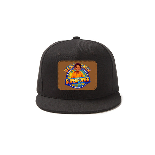 Superpower Snapback Hat for Kids | Empowerment Youth Hat | Freedom Fighters Character Apparel