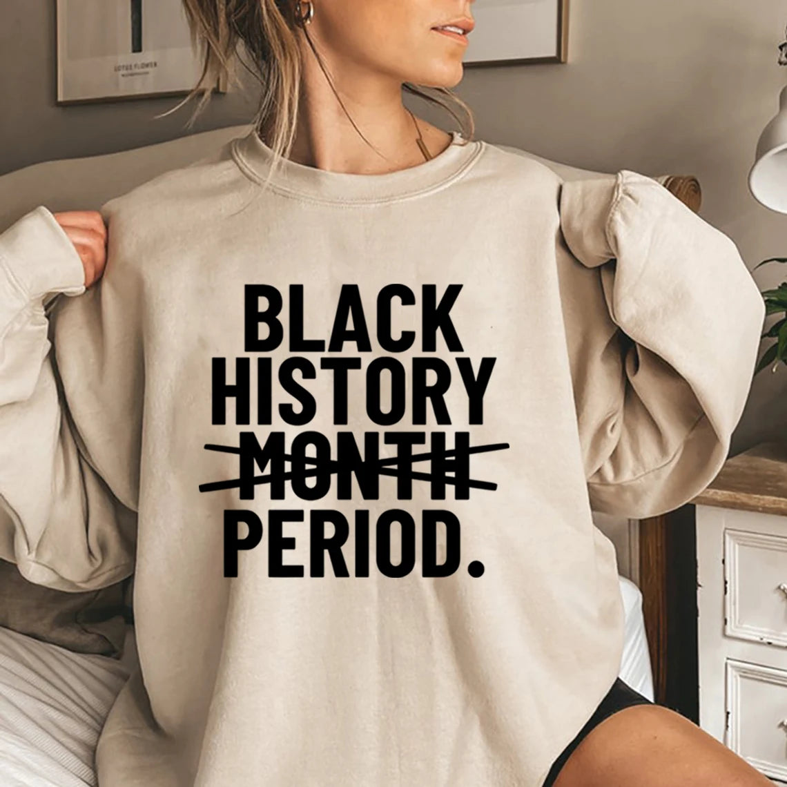 Unisex - Empowerment in Every Thread: Black History Month Tribute Sweatshirt