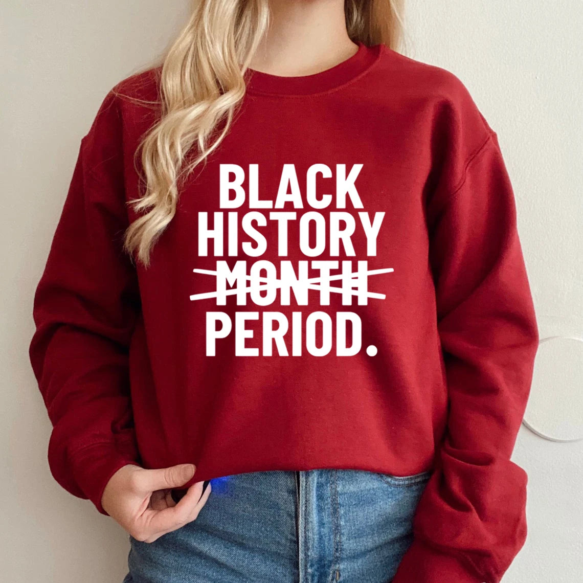 Unisex - Empowerment in Every Thread: Black History Month Tribute Sweatshirt