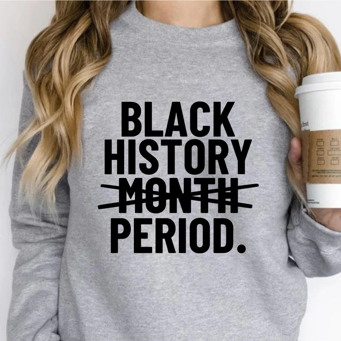 Unisex - Empowerment in Every Thread: Black History Month Tribute Sweatshirt