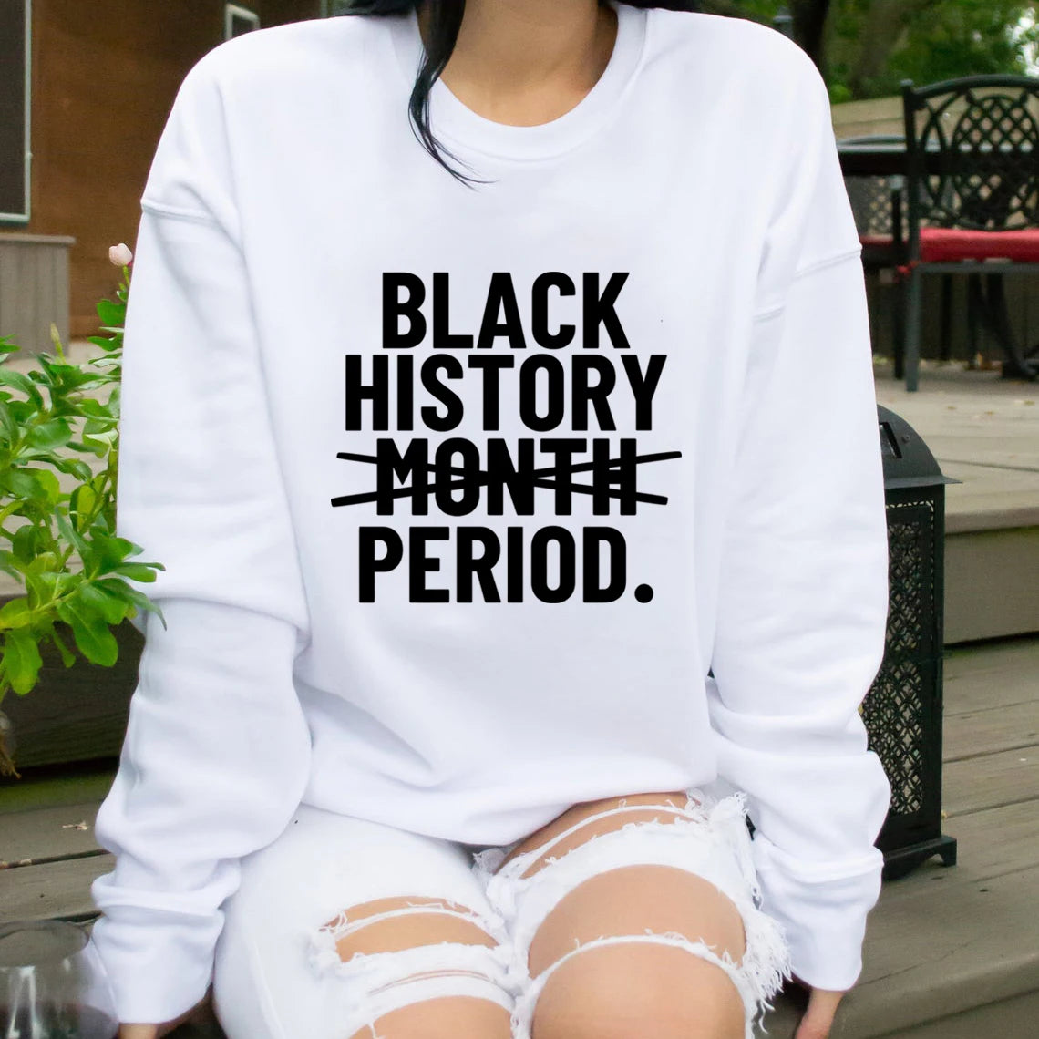 Unisex - Empowerment in Every Thread: Black History Month Tribute Sweatshirt
